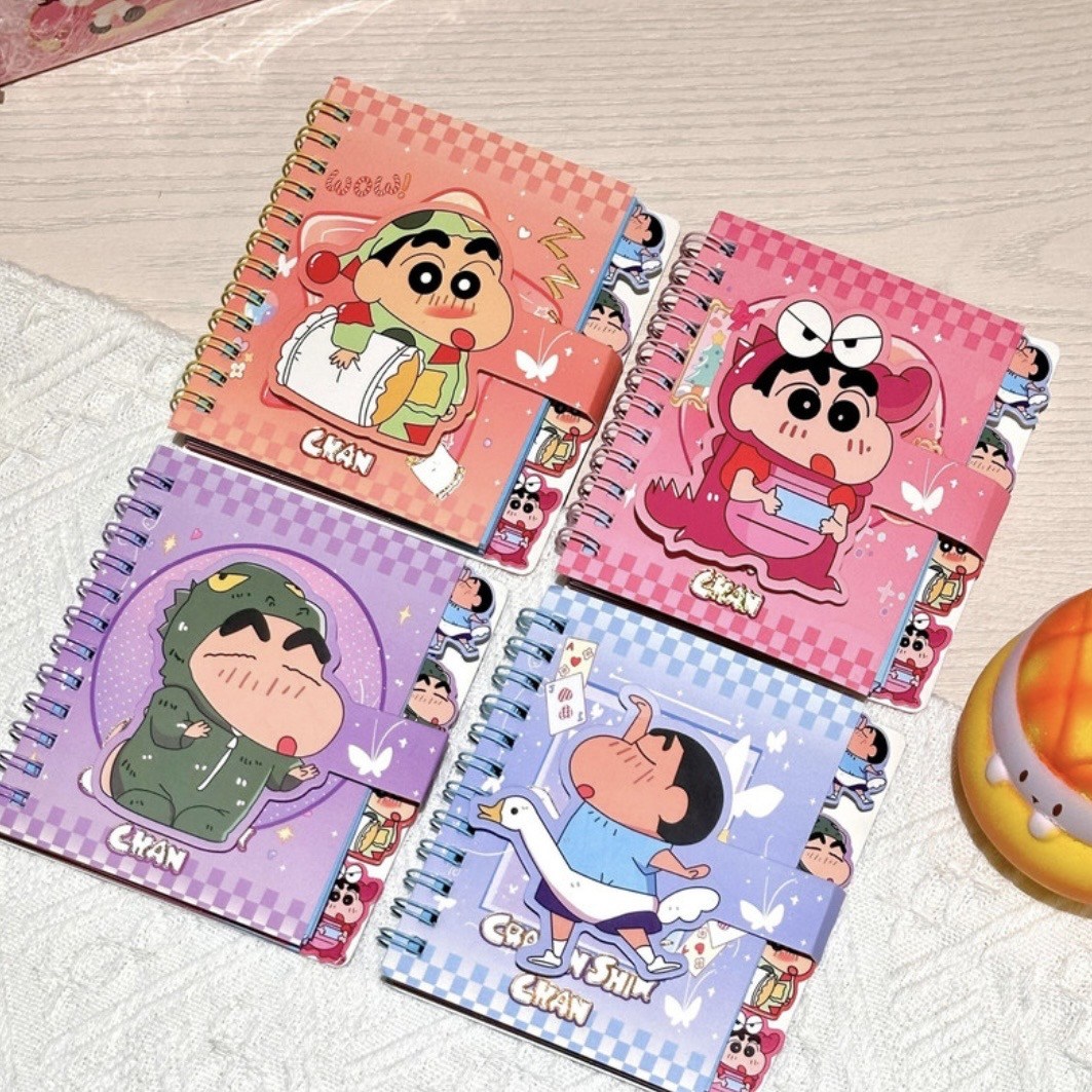 짱구수첩 미니노트 A7 공책 다이어리 노트 크레용신짱 문구, 1개, 하늘 4,500원