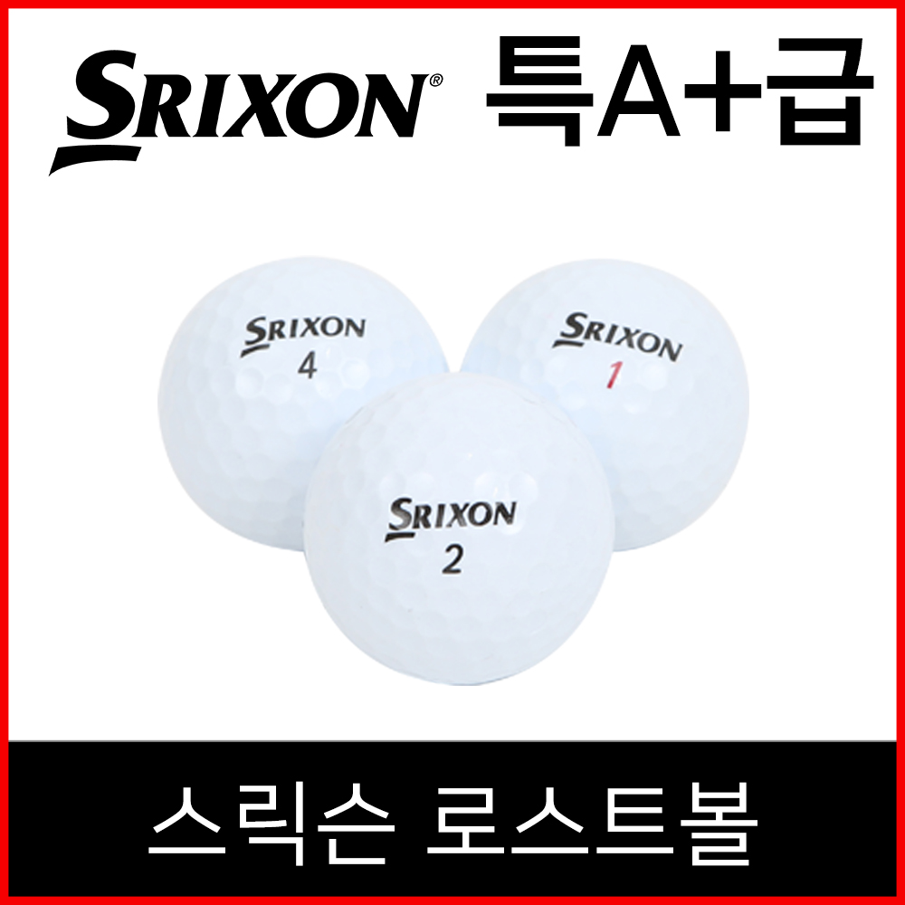 스릭슨 A+급 로스트볼 100구 골프공 연습용 라운딩볼 85,000원