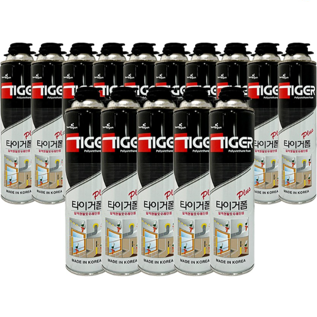 타이거 플러스 우레탄폼 건용 단열 난연 충진 40,500원
