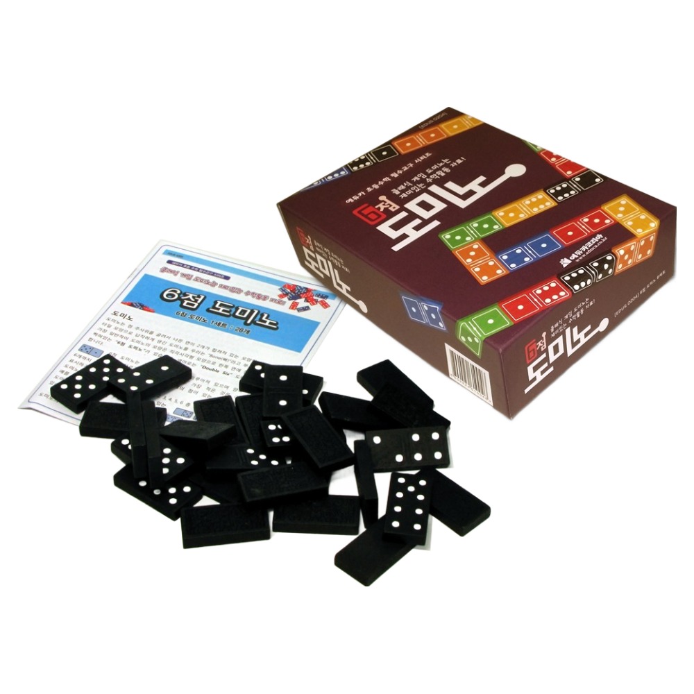 에듀카코리아 6점 도미노 28p EDUS 0203, 혼합색상, 1개 4,800원