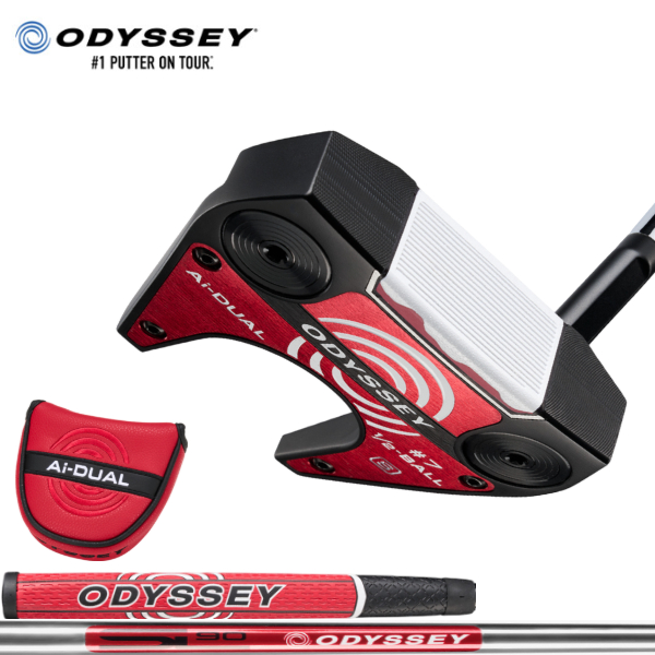 오딧세이 Ai 듀얼 7번 S 1/2볼 퍼터 캘러웨이코리아정품 2026년, 피스톨 32인치 [81.28cm] 390,000원