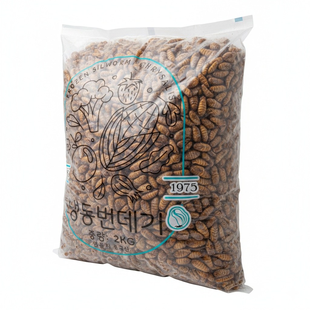 갓 삶아 냉동한 번데기 특품 2kg 대한민국농산 22,390원