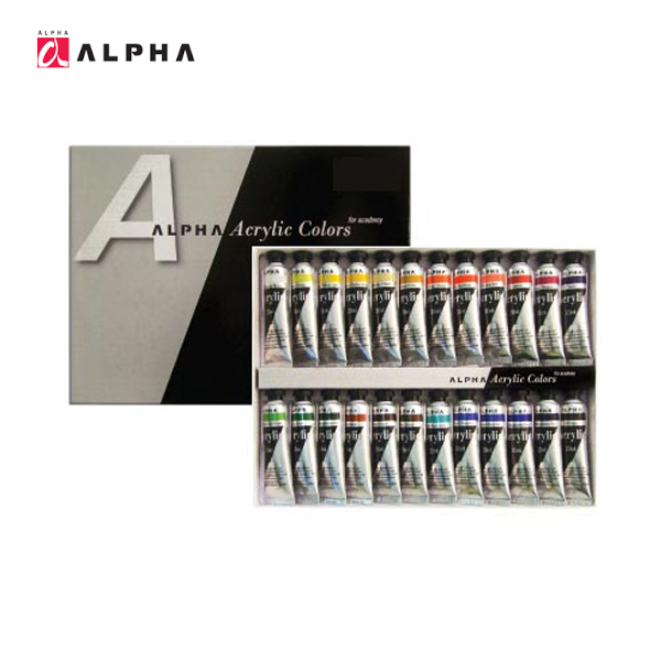알파 실버아크릴물감 24색 20ml 26,700원
