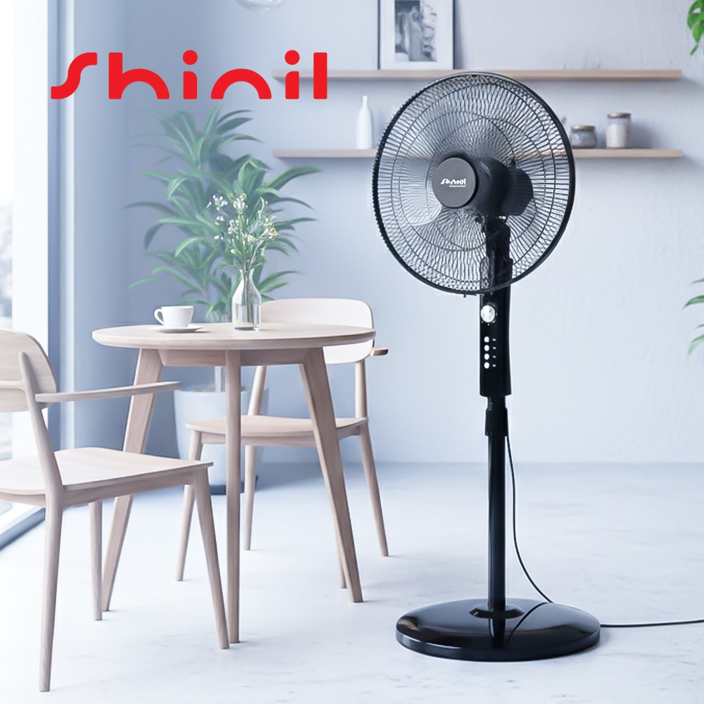 [국내생산] 신일 가정용 14인치 좌식 스탠드 선풍기 4엽날개 3단 35cm, SIF_BD16MKPDW 88,700원