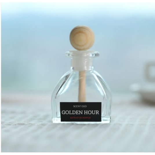 차량용 디퓨저 용기 우드볼 50ml 공병 방향제 #41, 1개, 50ml, 투명 1,200원