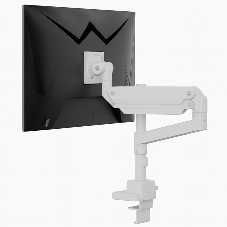 카멜마운트 싱글 폴타입 초 고중량 높이 조절 모니터암 PMA2XPW, 화이트, 1개 111,590원