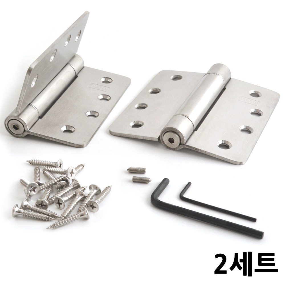 도어클로저 스텐경첩 100 x 102 mm 2p + 육각렌치 44,900원