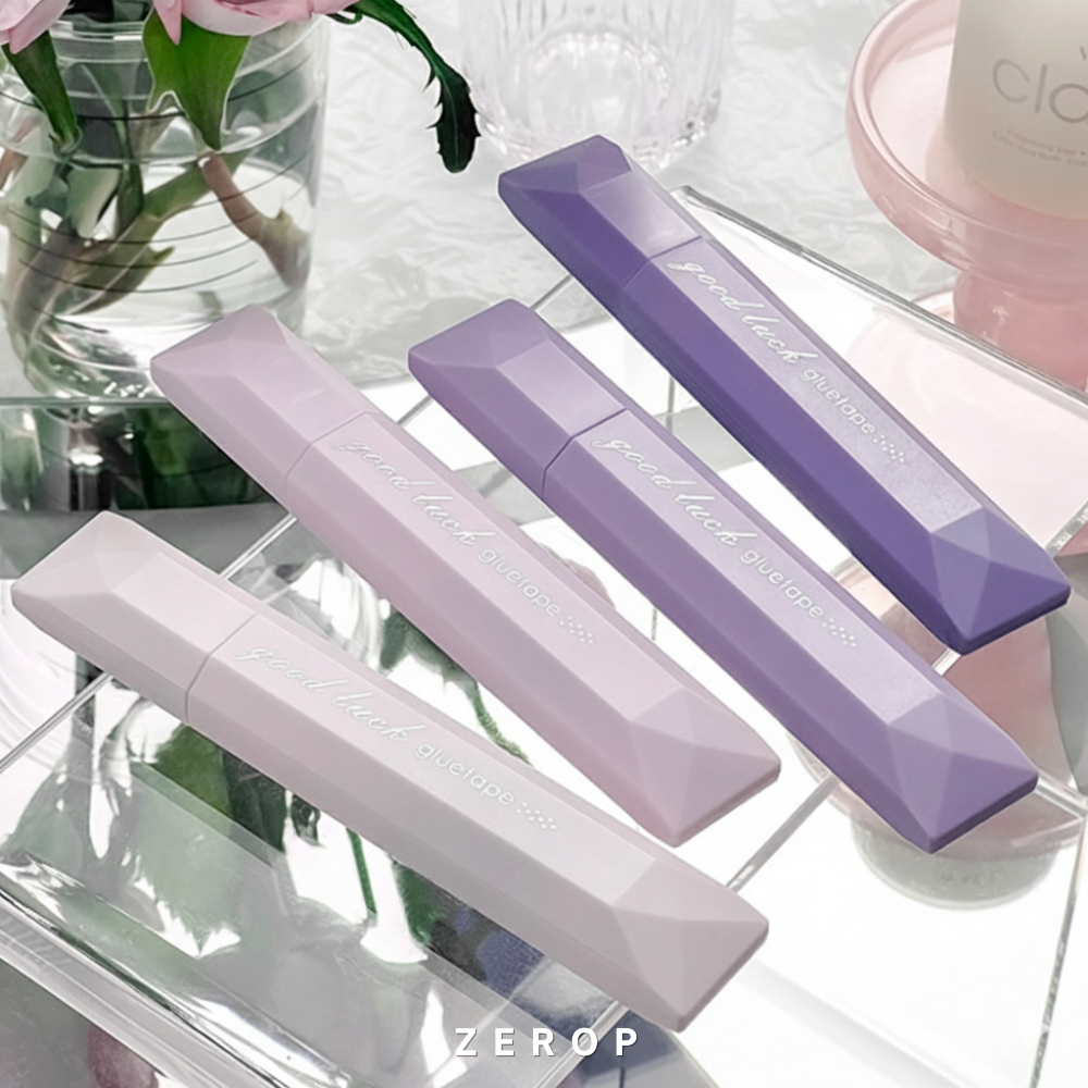 제롭 자국없이 지워지는 다용도 펜슬타입 양면 접착 풀 테이프 4P 세트 9,800원