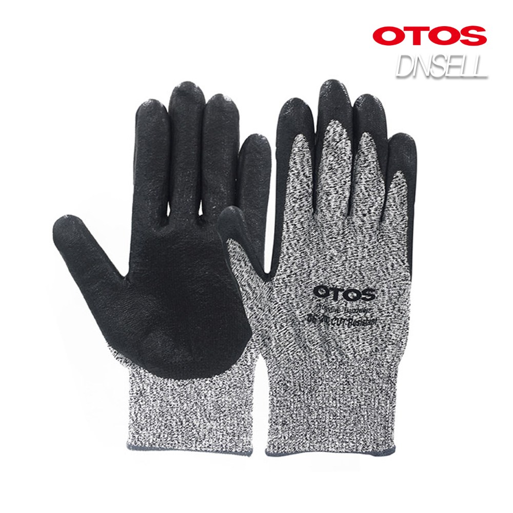 오토스 NBR 코팅 손 베임 절단방지 안전장갑 컷레벨 5등급 3,760원