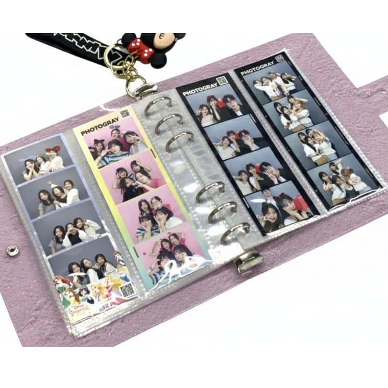 튼튼한 인생네컷앨범 링바인더 양면속지 퍼플색 1p 14,600원