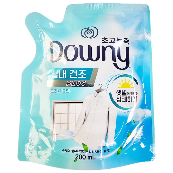 다우니 섬유유연제 고농축 실내건조 프레시클린 200ml X 48개(1박스) 22,800원