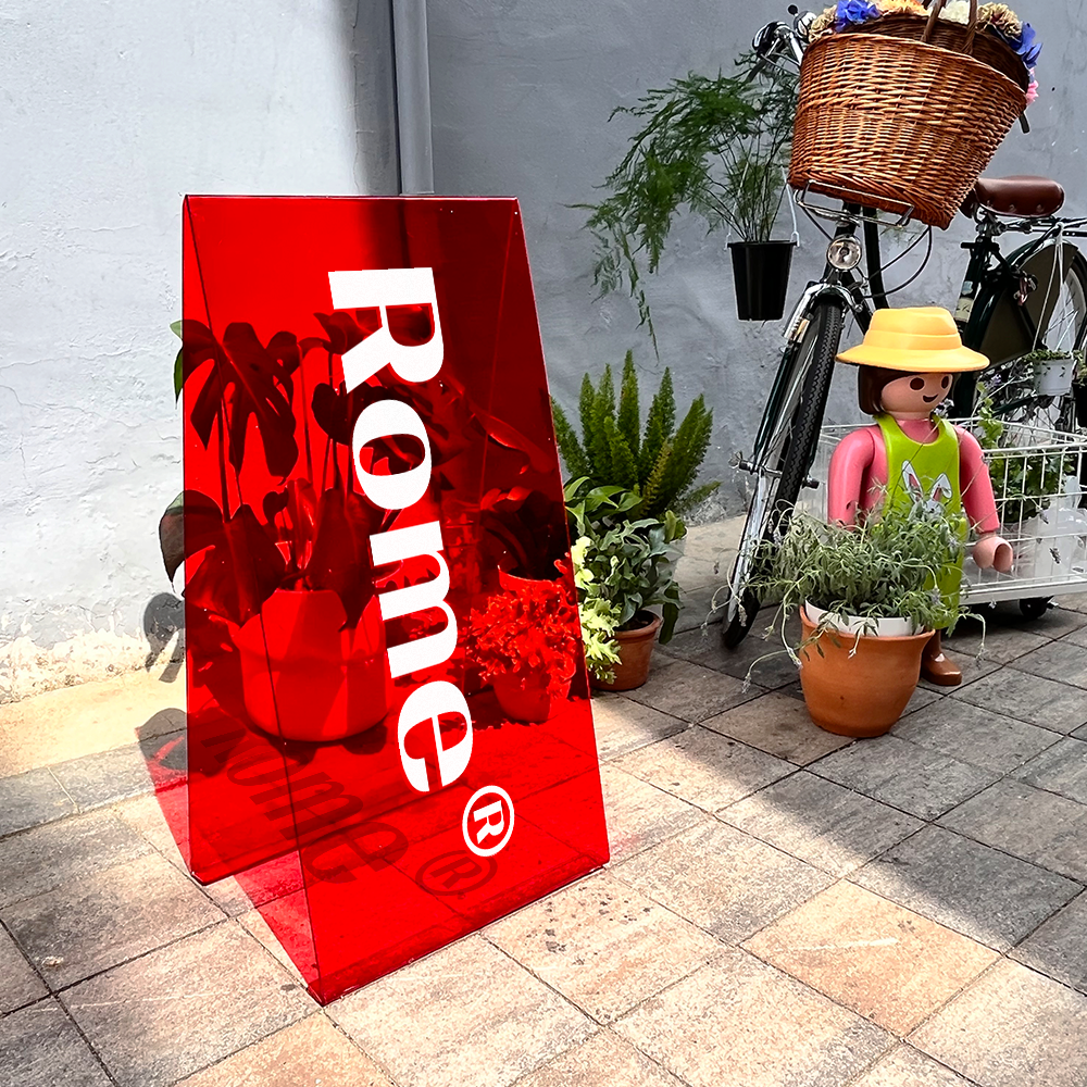 아크릴 입간판 A형 A자 철제입간판 카페입간판 가게 매장 배너거치대 옐로우 미니 108,000원