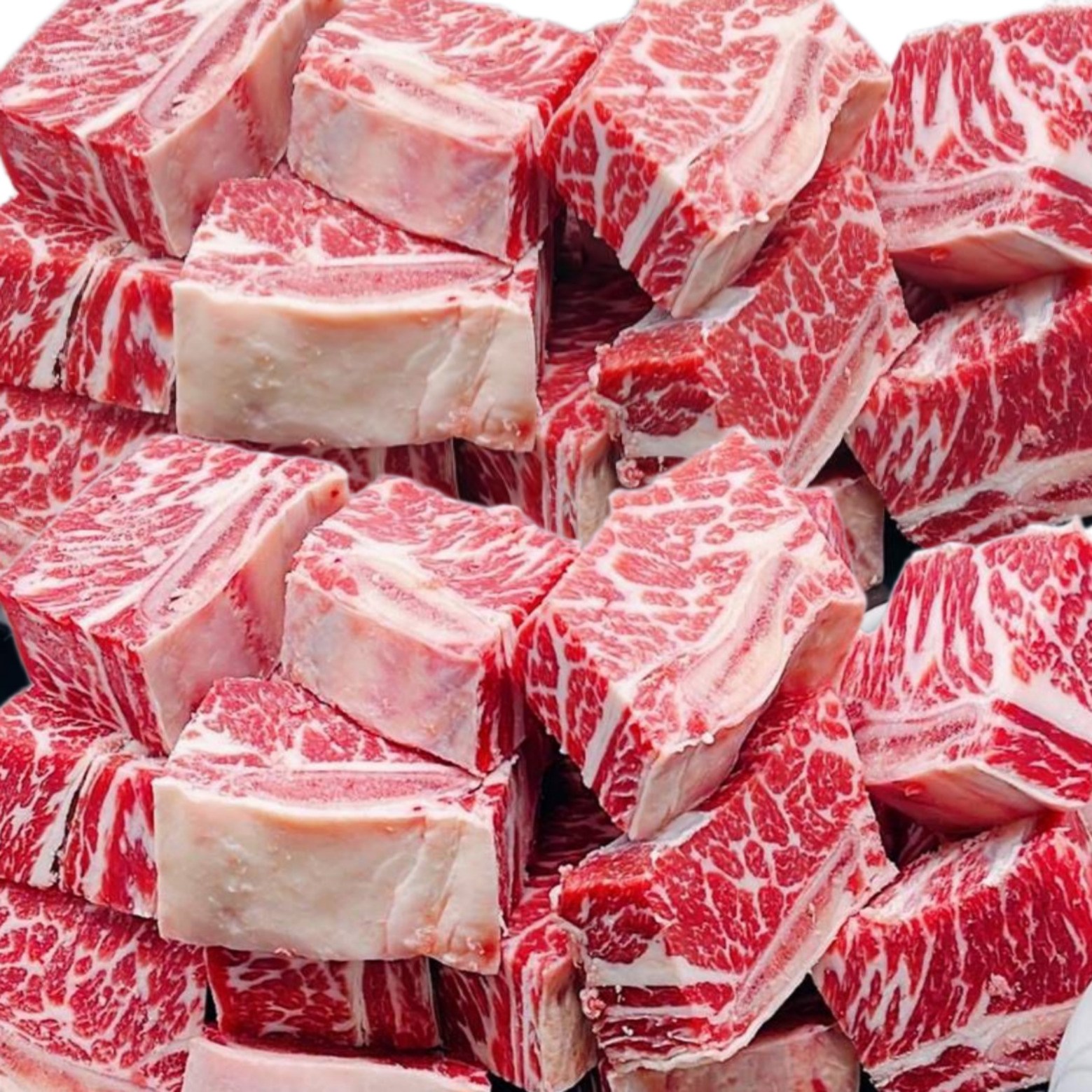 부드럽고 살밥 많은 호주산 소찜갈비 1kg 겉 지방 완전제거 최상급 목초 4~7번 갈비대 사용, 1kg, 1개 29,000원