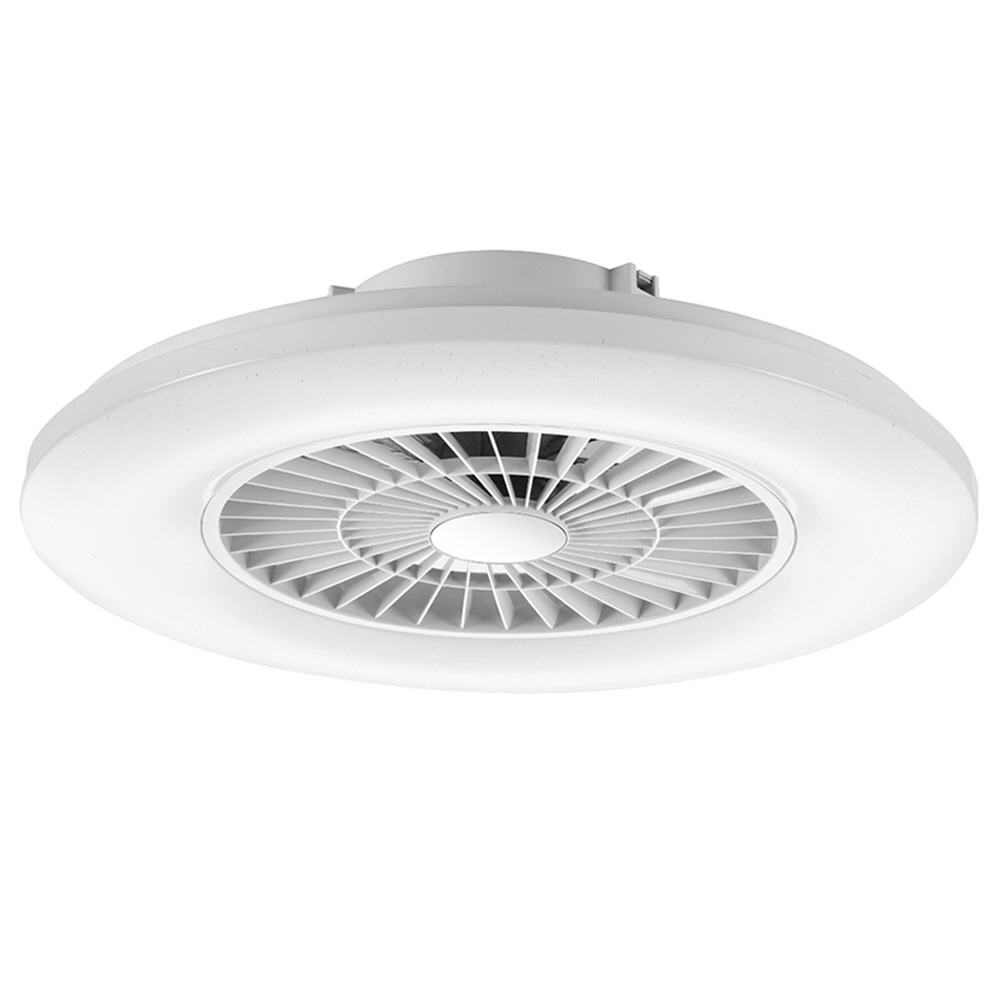 나이스조명 선풍기 천장 실링팬 조명 LED 방등 실링펜, LED 선풍기 방등 리모컨형 600 유백 170,000원