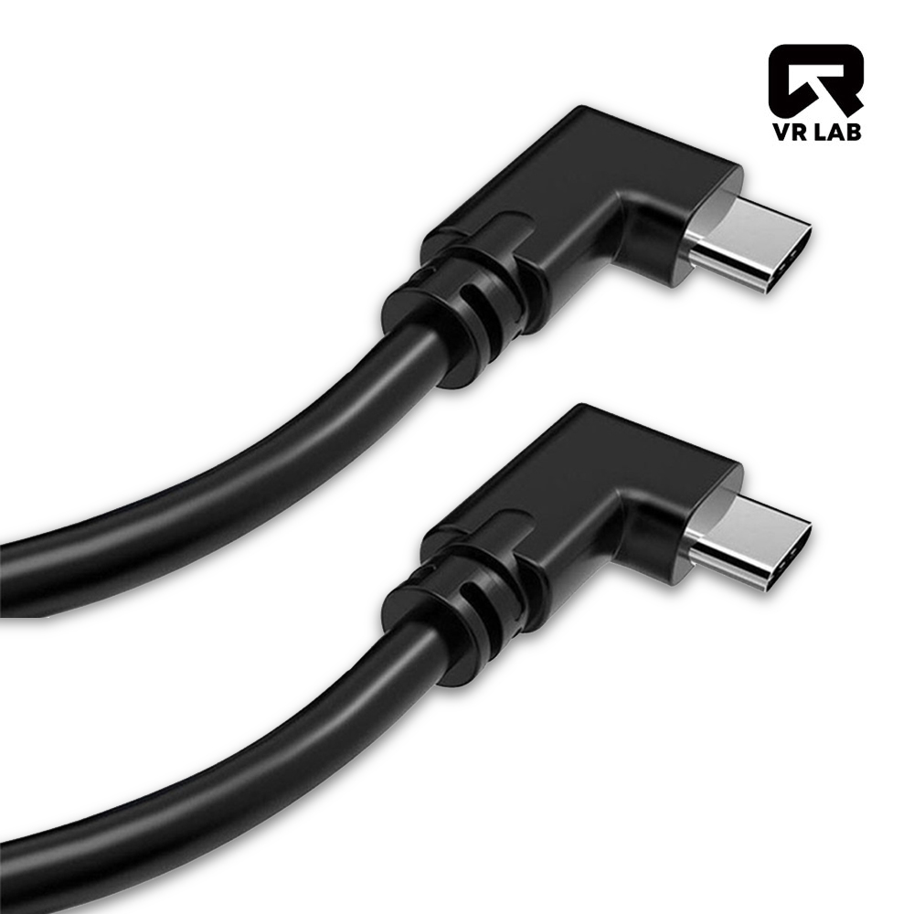 VR연구소 오큘러스 퀘스트 2 3 VR전용 고품질 5m 링크케이블 CtoC / AtoC 3.2 GEN1 충전 악세사리, 1개 19,900원