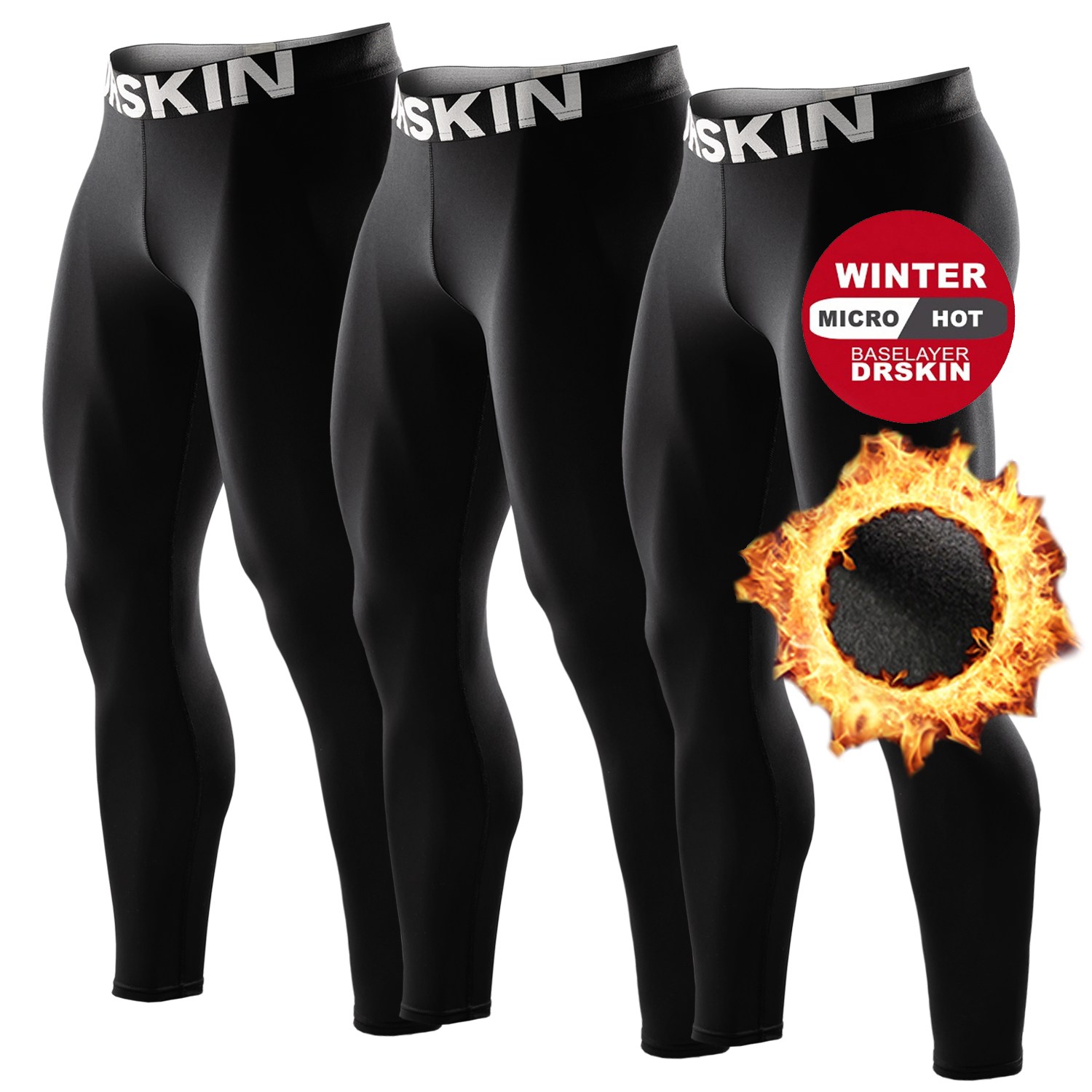 [기모 3Pack]DRSKIN 스포츠 마이크로 기모 히트기모 기모베이스레이어 바지 셔츠 102,000원