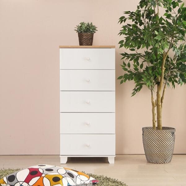 아트박스/플레인홈 포멀 5단 서랍장 500, 화이트 94,900원