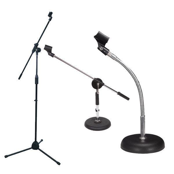 마이크스탠드모음 탁상용 자바라스탠드 T자스탠드 받침대, 1개 59,000원