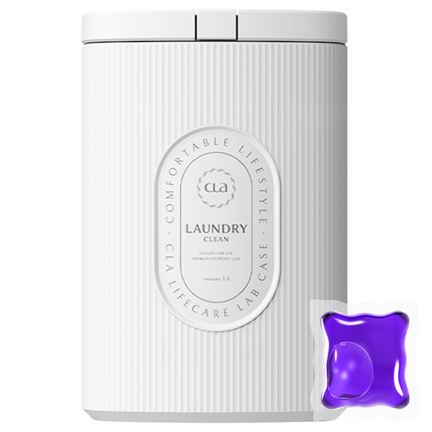 클라 파워클린 미니 실내건조 캡슐 세제 화이트 케이스 본품, 2개, 100개입, 현재가 21,800원