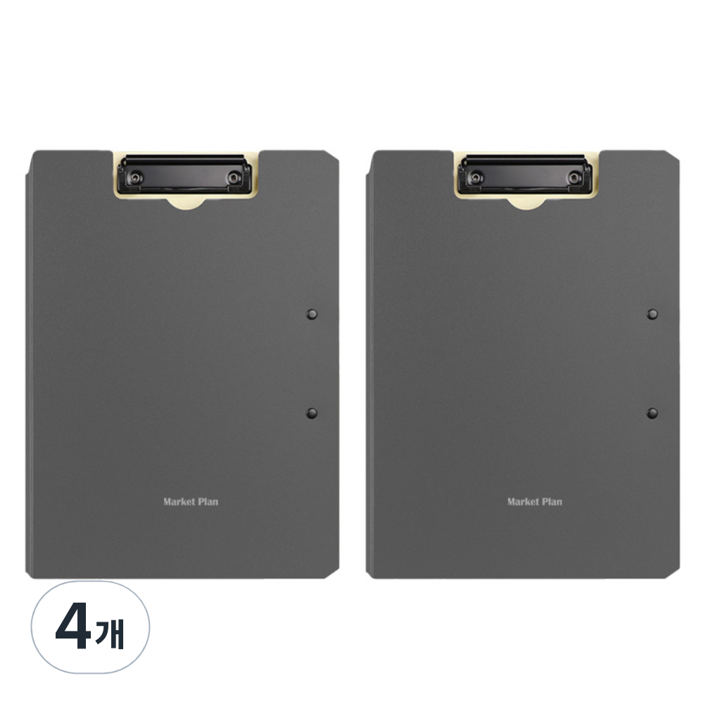마켓플랜 문서 서류정리 더블 클립보드 A4 15,000원