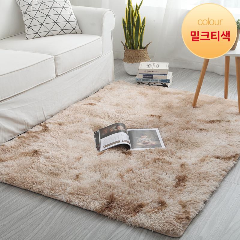 연화삼월 장모 러그 거실 러그 침실 카페트 매트 유럽 카펫 층간소음방지 포름알데히드없음 27,200원
