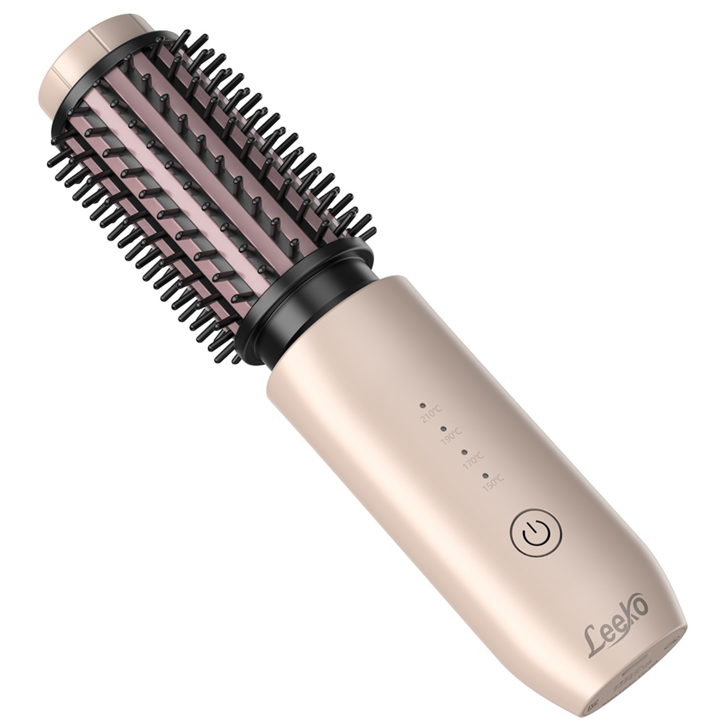 Leeko 신형 무선 고데기/ 4단 조절 미니 휴대용 헤어 볼륨 고데기/ 충전식 외출용 고데기/ 스타일러 매직기/ 미니 뿌리볼륨 롤 고데기, 로즈골드 59,800원