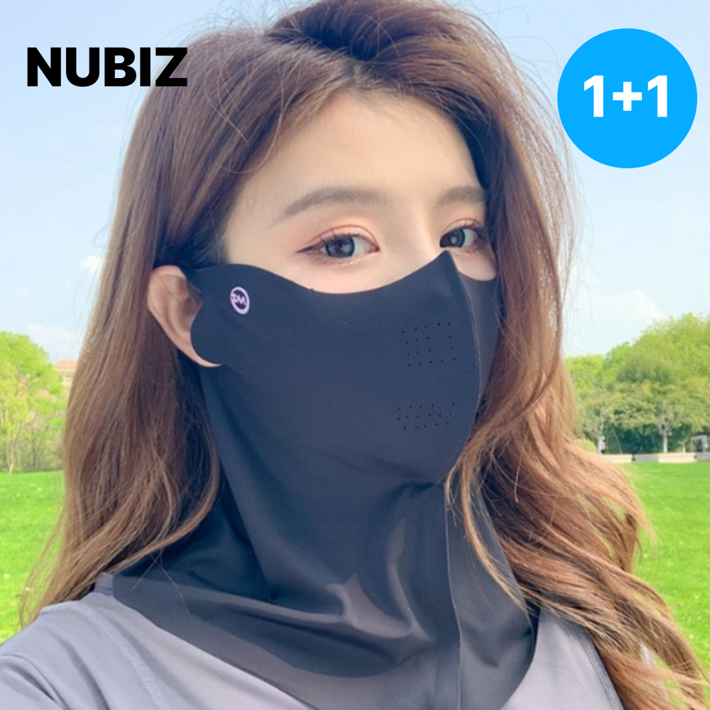 누비즈 1+1 UV 자외선차단 와이드 쿨링 골프 마스크 7,840원
