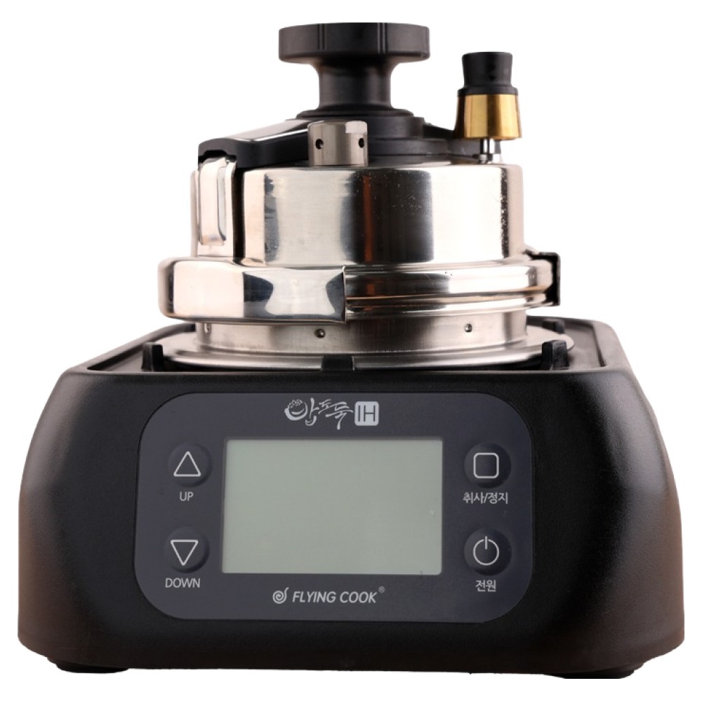 플라잉쿡 밥도둑 IH렌지 압력밥솥 1~2인용 프리미엄 세트, 단일상품, 블랙 287,020원