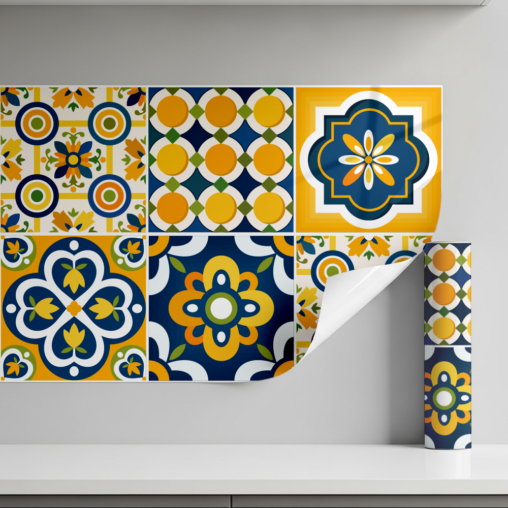 붙이는 타일시트지 주방 욕실 가구 시트지, 말라가의 석양 12,500원