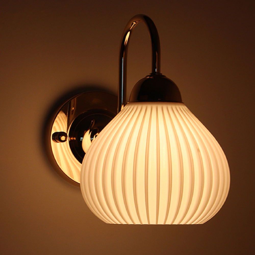 삼팔글로벌 LED 1등 벽등 아크릴 갓 샴페인골드 유리 북유럽 인테리어조명 욕실등 복도등 침실 무드 간접 벽조명 51,900원