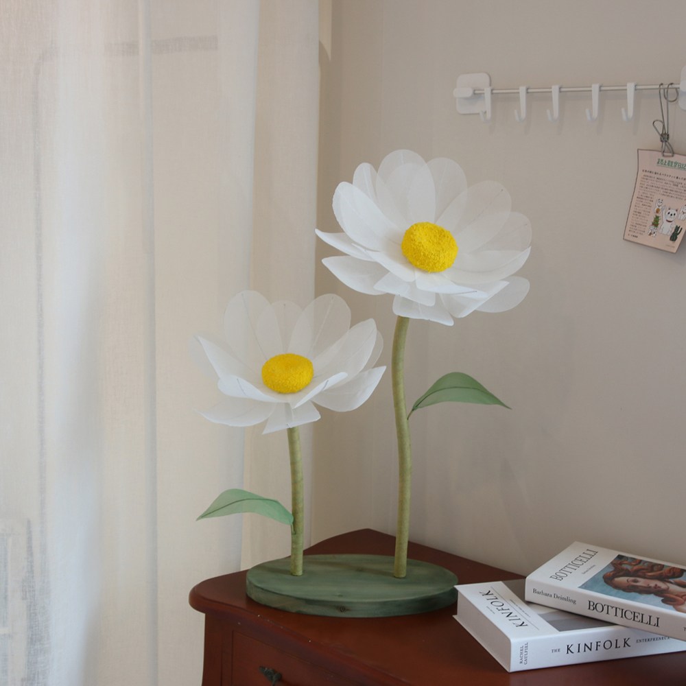 핸드메이드 자이언트 데이지 실크 플라워 포토존 공간장식 소품 68,000원