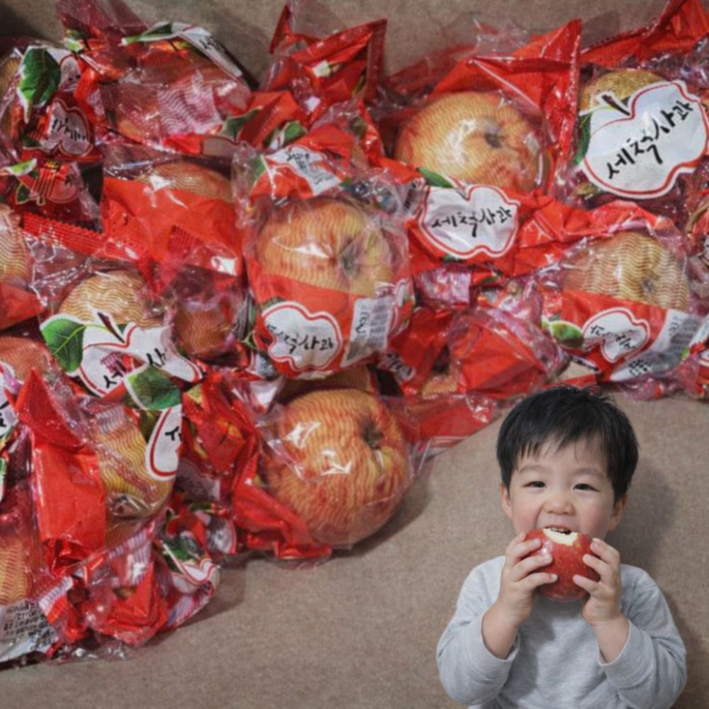 [초특가 한정수량] 꿀당도 껍질째먹는 초간편 꿀사과 세척사과 43,100원