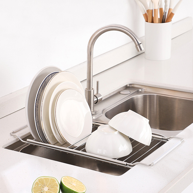 네오트리 스텐304 길이조절 슬라이드 식기건조대 16,050원