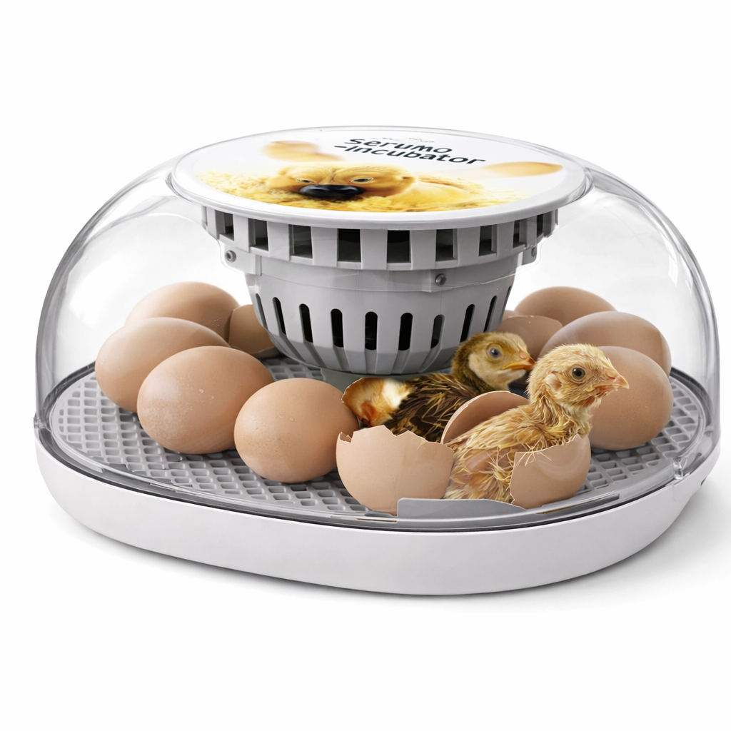 가정용 병아리부화기 지능형 자동 온도제어 부화기 12구 갖가지알통용, 투명 52,700원