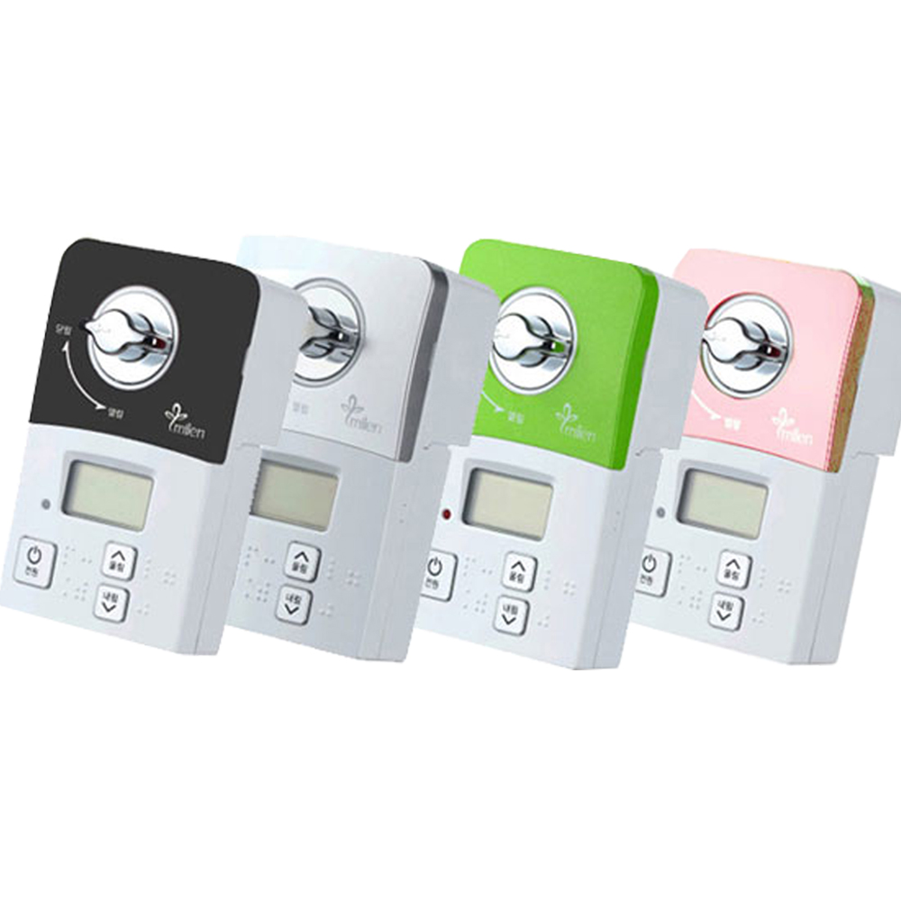 미랜콕 가스 자동 타이머 벨브 안전 차단기 고급형 음성안내 기능 (색상선택 4_Size), MG-06GT 블랙, 1개 48,900원