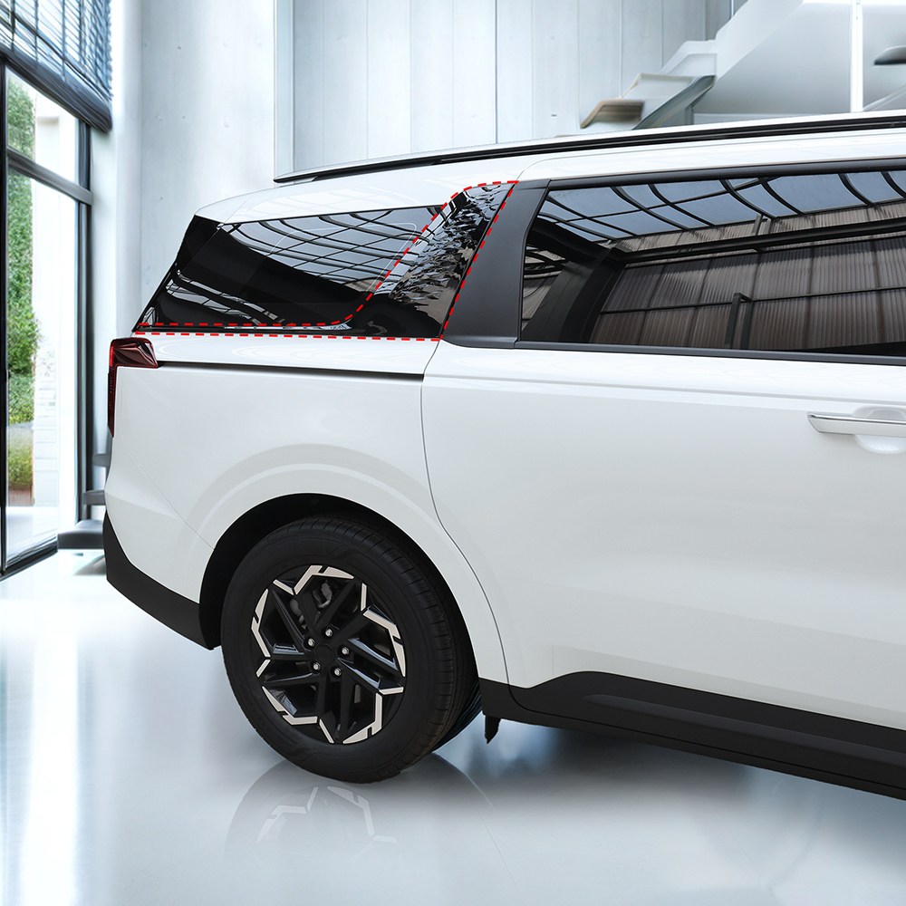 유투카 호환 카니발 KA4 페이스리프트 튜닝 용품 윈도우 몰딩 크롬 죽이기, 기타 66,900원