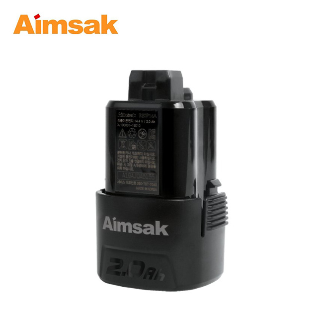 아임삭 14.4V 2Ah B20P14A 배터리 리튬 드릴 밧데리 국산 44,800원