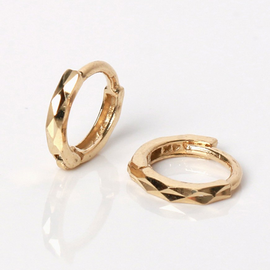 오로프 전체 14K 골드 디노 링 원터치 귀걸이 (1짝) 126,800원