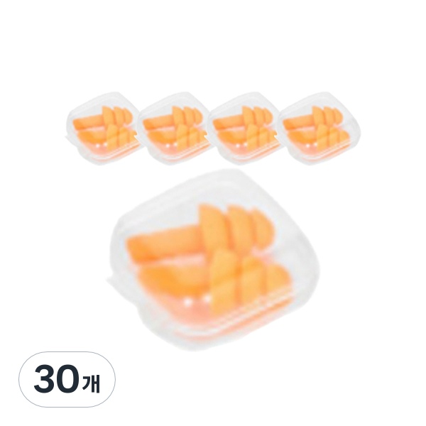 폴라 컬러풀 실리콘 귀마개 오렌지 57,000원