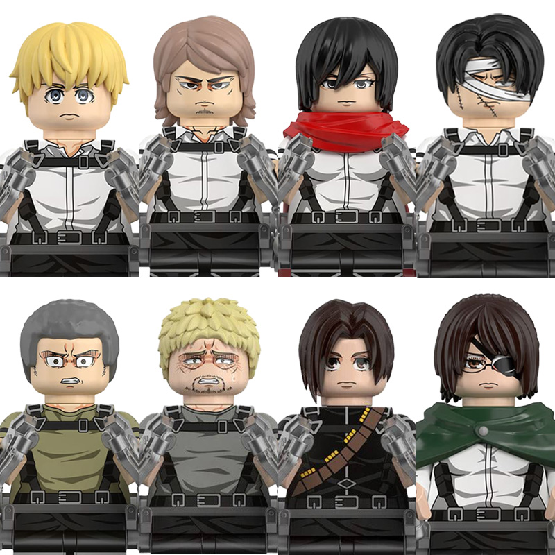 진격의 거인 캐릭터 8종 호환블록 브릭미니피규어 수집/장식/전시용 키덜트아이템 29,000원
