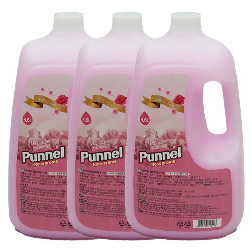 Punnel 섬유유연제 3.6L 3개입(퍼넬), 3.6L, 3개 36,000원