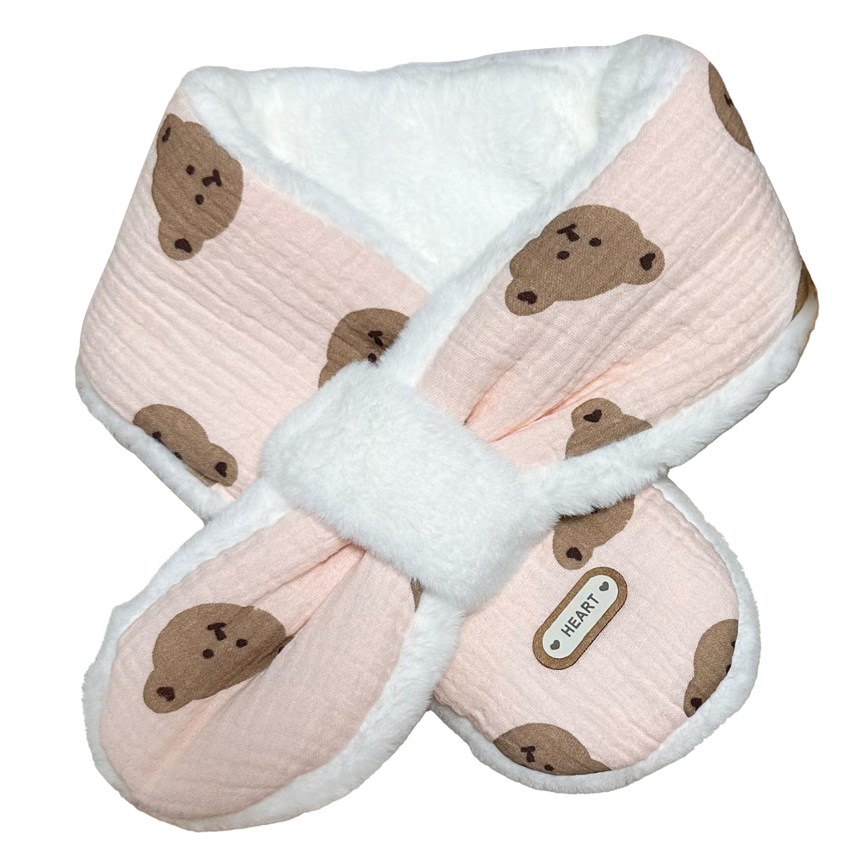 솜니움베베 아동 키즈 방한 하트곰 넥워머 목도리 10,900원