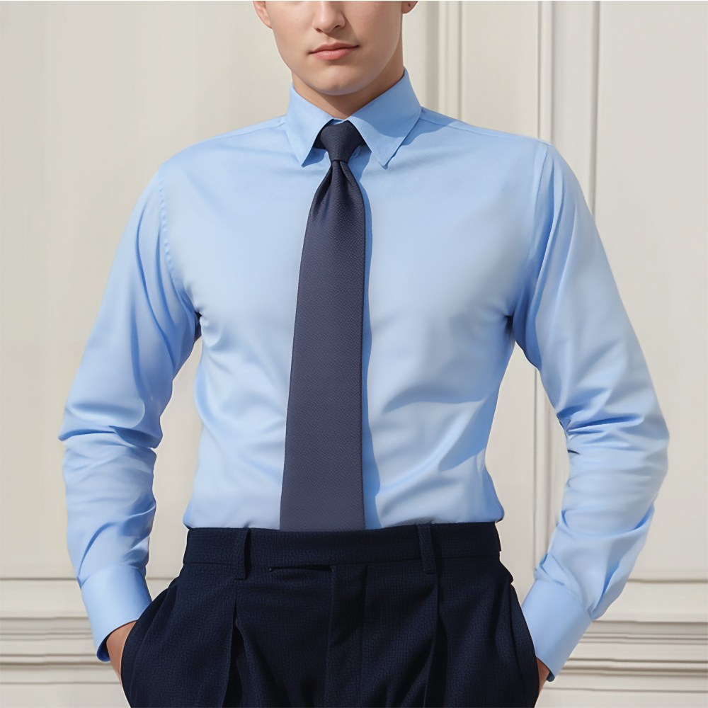 제임스핏 구김없는 링클프리 남자 하늘색 와이셔츠 45,900원