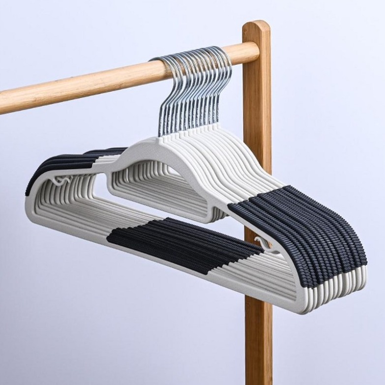 튼튼한 논슬립 옷걸이 10P, 10개, 블랙 6,490원