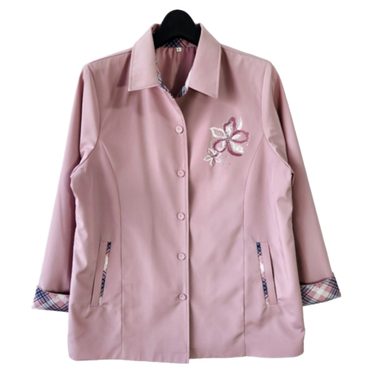 허니마마 로렌스 가벼운 간절기 점퍼 할머니 봄 가을 바람막이 자켓 80대 요양원 외투 72,900원