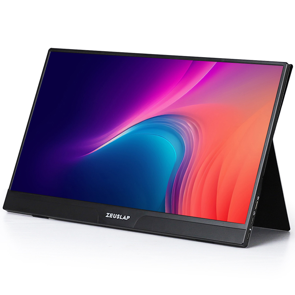 [쿠팡수입] 제우스랩 FHD 리얼터치 휴대용 모니터 블랙 173,300원