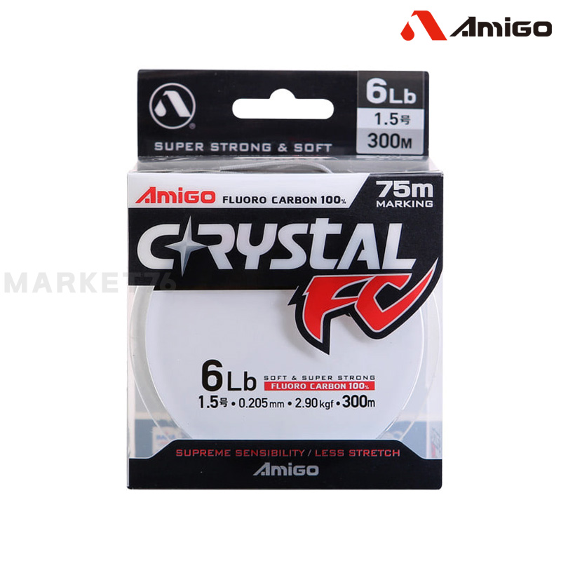 아미고 크리스탈 FC 150m / 카본라인 배스원줄 카본줄 배스라인, 크리스탈 FC 225m 13,600원