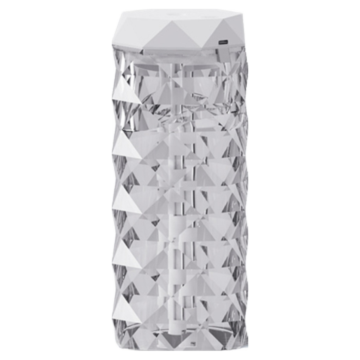 HK.sell 제니 크리스탈 무드조명 미니 원통 가습기, 화이트, 파워, 1000ml 15,800원