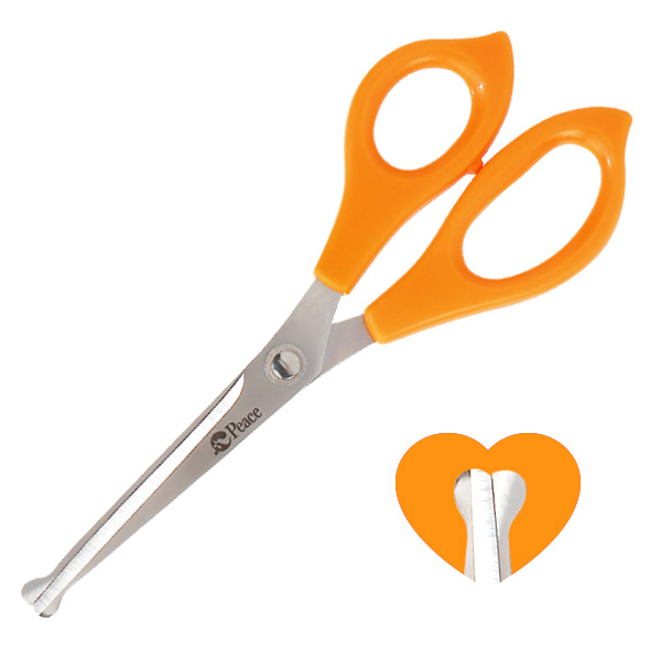 평화 피스코리아 하트 안전 가위, 단품 2,650원