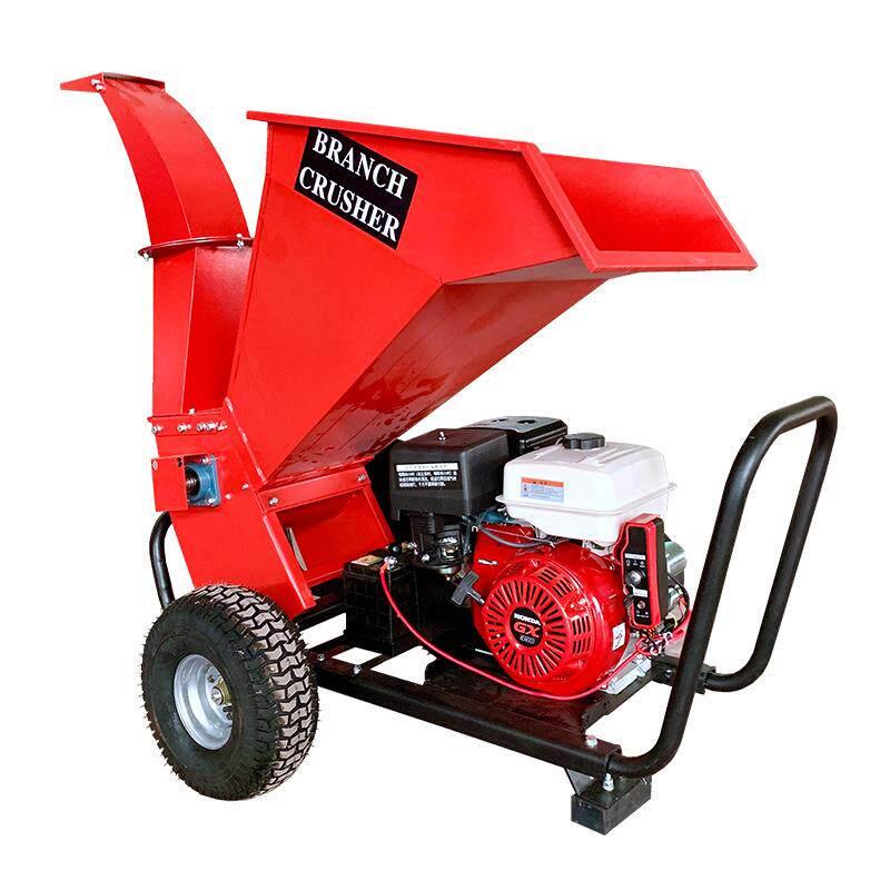 소형 이동식 가지 분쇄기 다기능 원예용, 4날 중장비 15마력 가솔린 수동 당김 시동, 기본 색상 1,387,800원